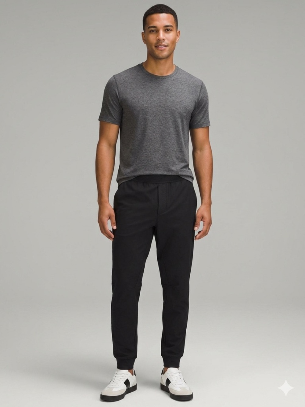Lululemon Men’s Discipline Black Zip Pocket Athleisure Travel Joggers Sz Large